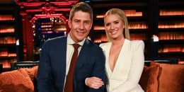 Arie Luyendyk Jr. and wife Lauren on "The Bachelor Presents: Listen to Your Heart" May 2020.