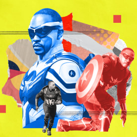 Anthony Mackie as Captain America