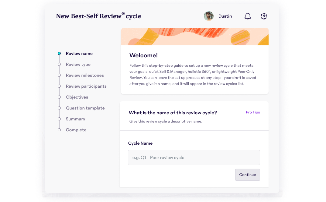 Perform Setup and Settings Customization