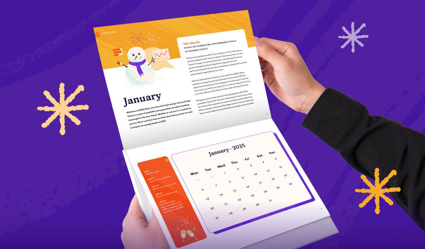2025 Strategic HR Calendar
